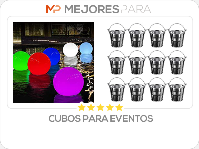 cubos para eventos