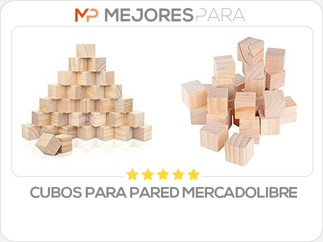 cubos para pared mercadolibre