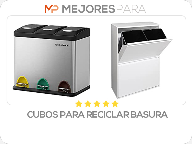 cubos para reciclar basura