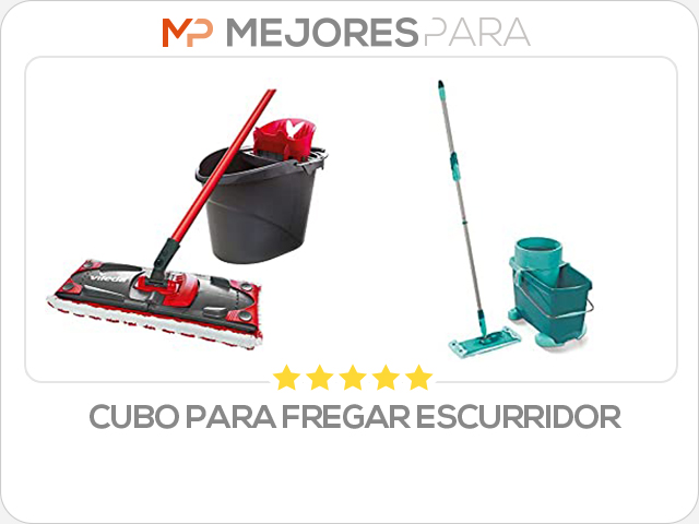 cubo para fregar escurridor