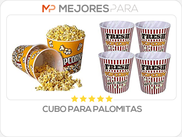 cubo para palomitas