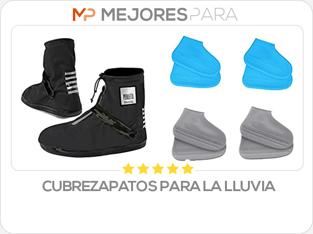 cubrezapatos para la lluvia