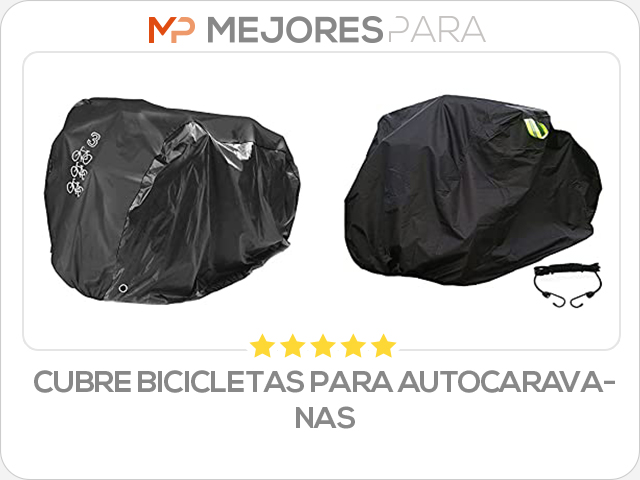 cubre bicicletas para autocaravanas