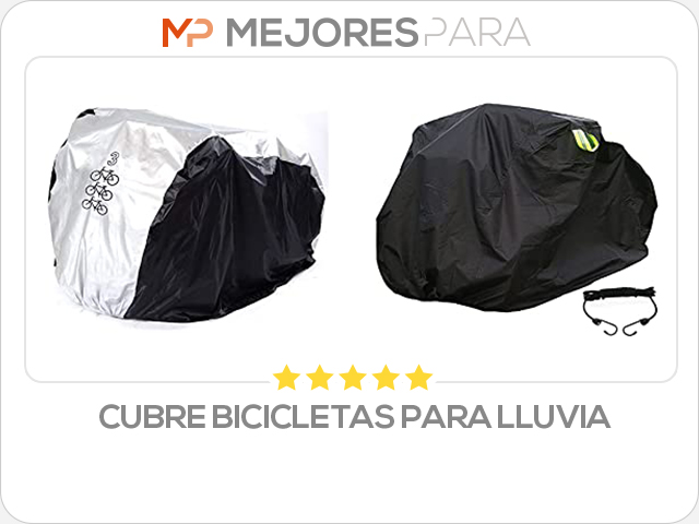 cubre bicicletas para lluvia