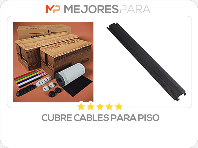 cubre cables para piso