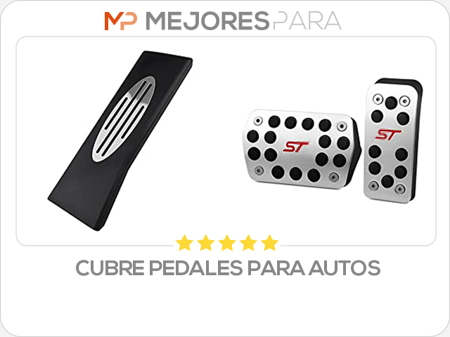 cubre pedales para autos