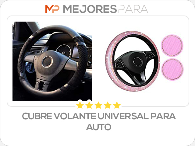 cubre volante universal para auto