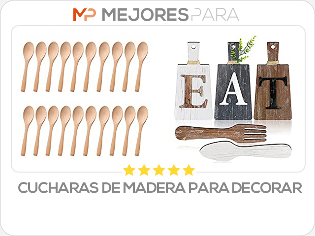 cucharas de madera para decorar