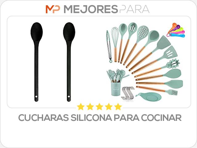 cucharas silicona para cocinar