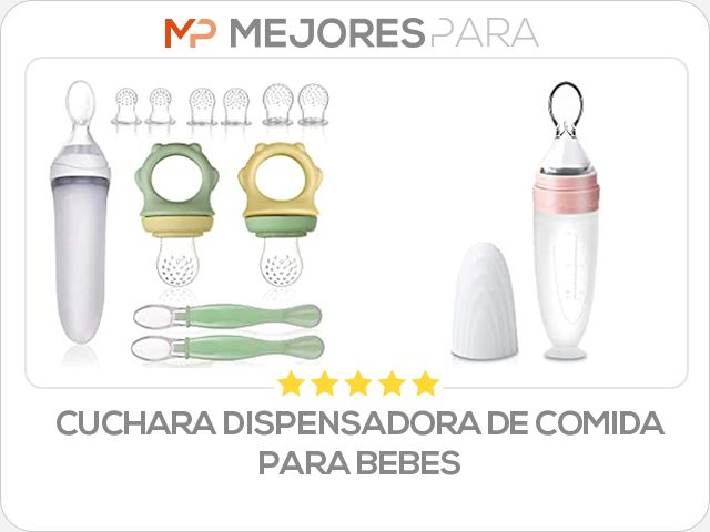 cuchara dispensadora de comida para bebes