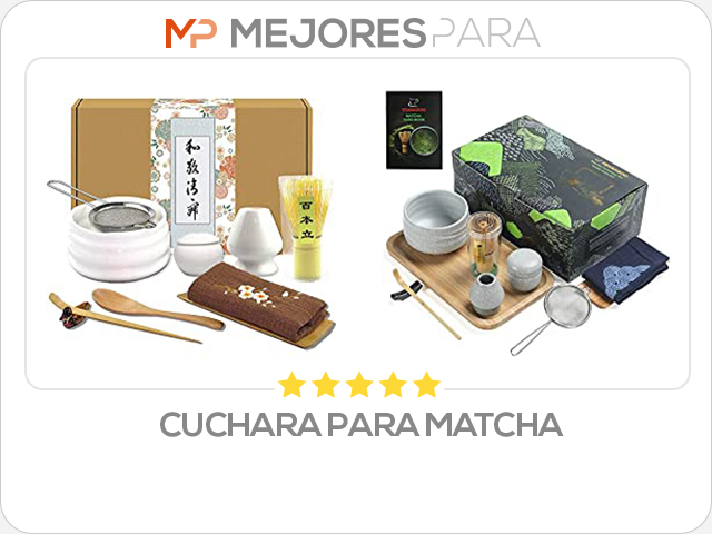 cuchara para matcha