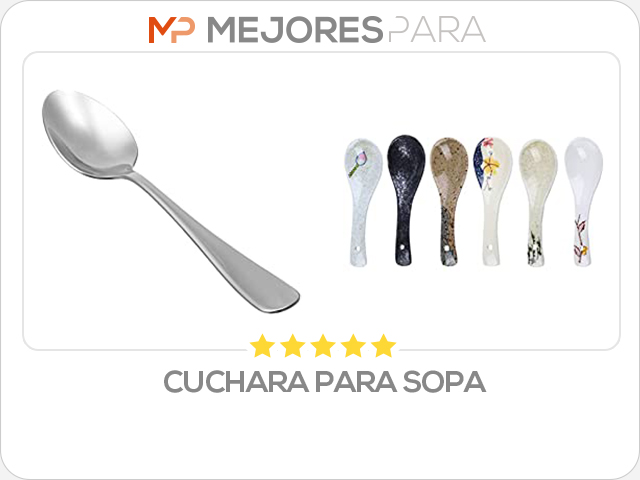 cuchara para sopa