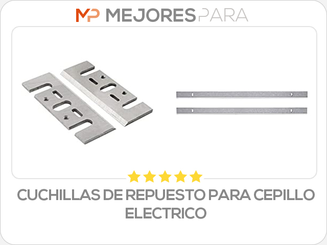 cuchillas de repuesto para cepillo electrico