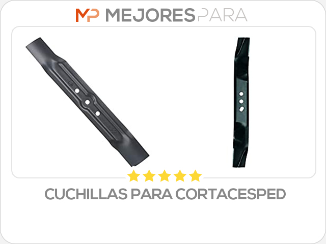 cuchillas para cortacesped