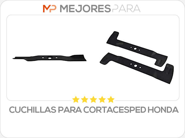 cuchillas para cortacesped honda