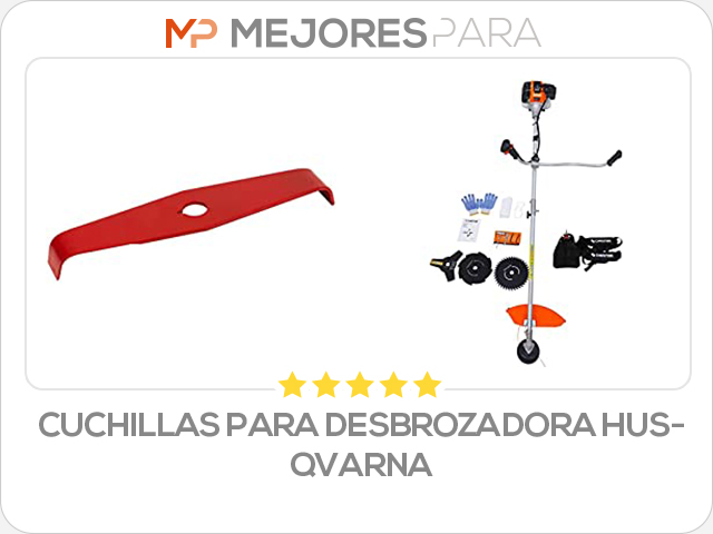 cuchillas para desbrozadora husqvarna