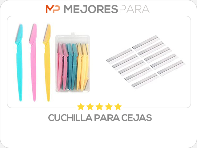 cuchilla para cejas