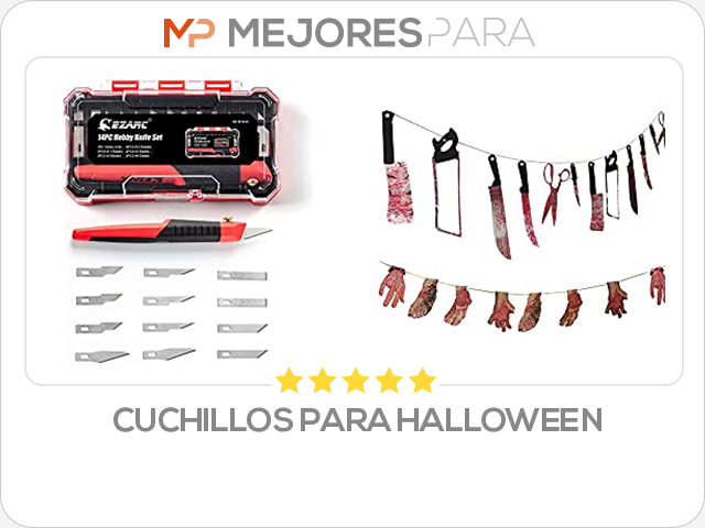 cuchillos para halloween