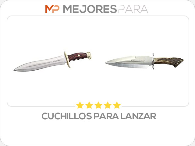 cuchillos para lanzar