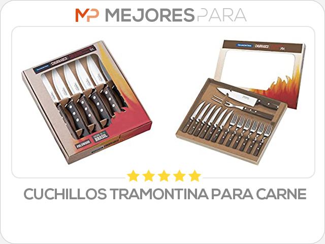 cuchillos tramontina para carne