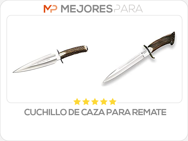 cuchillo de caza para remate