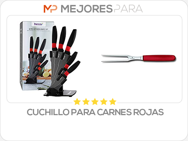 cuchillo para carnes rojas