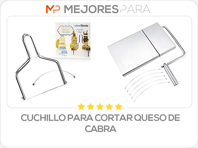 cuchillo para cortar queso de cabra