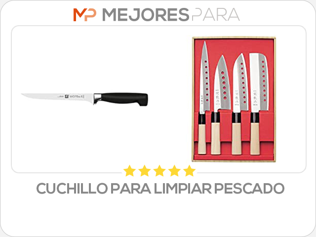 cuchillo para limpiar pescado