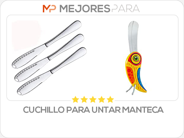 cuchillo para untar manteca