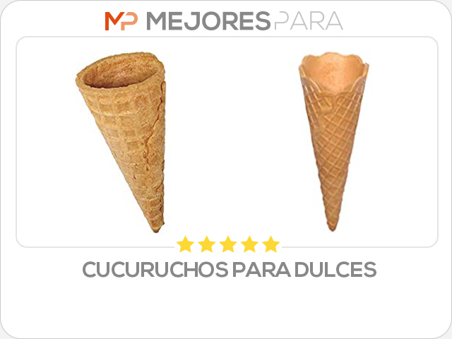 cucuruchos para dulces