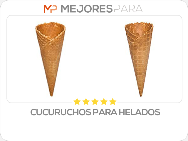 cucuruchos para helados