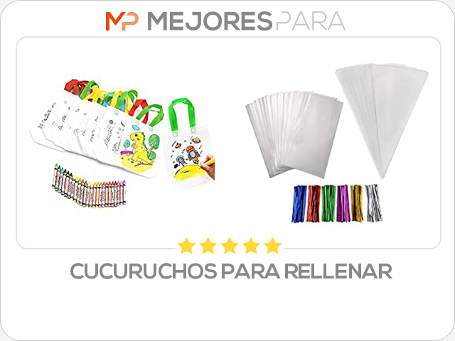 cucuruchos para rellenar