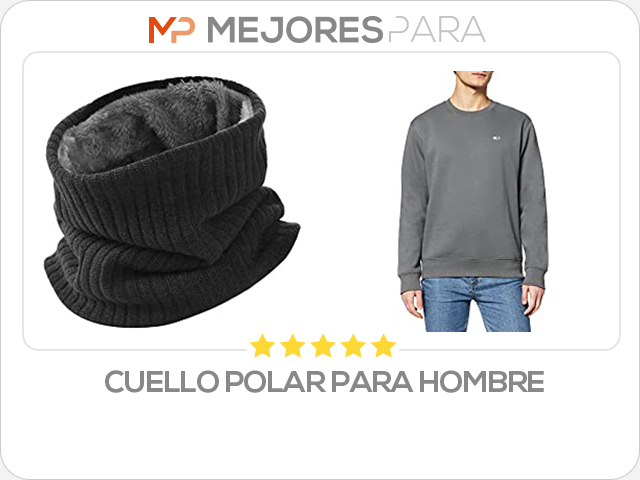 cuello polar para hombre