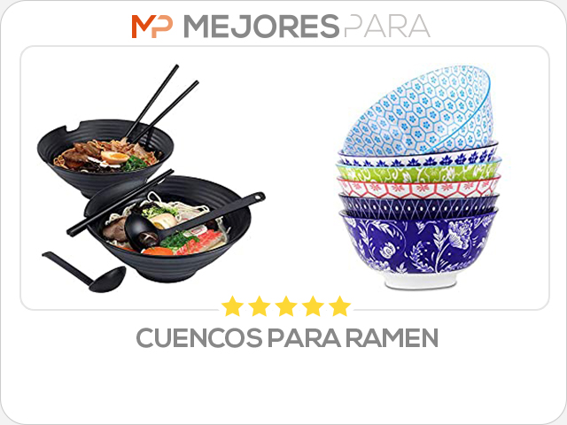 cuencos para ramen