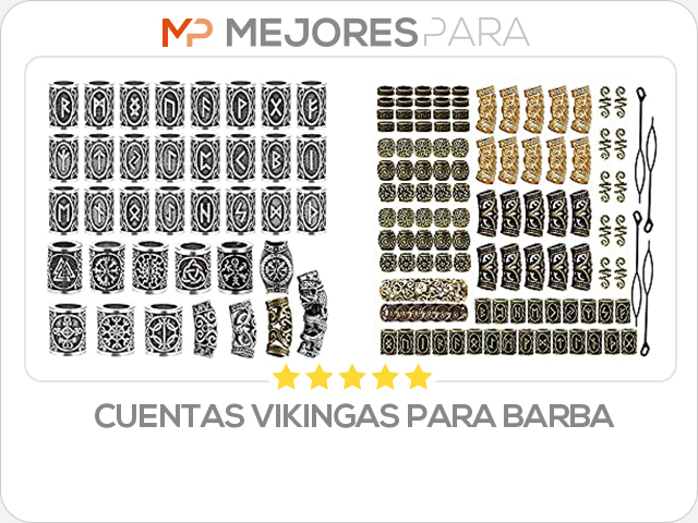 cuentas vikingas para barba