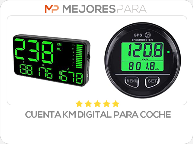 cuenta km digital para coche