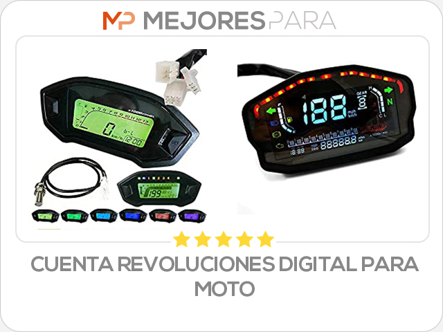 cuenta revoluciones digital para moto