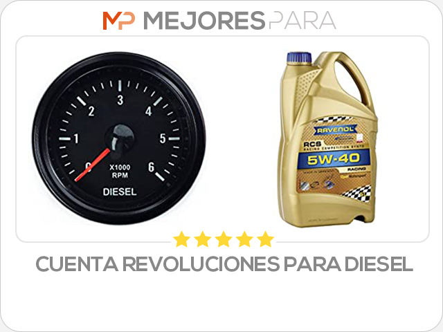 cuenta revoluciones para diesel