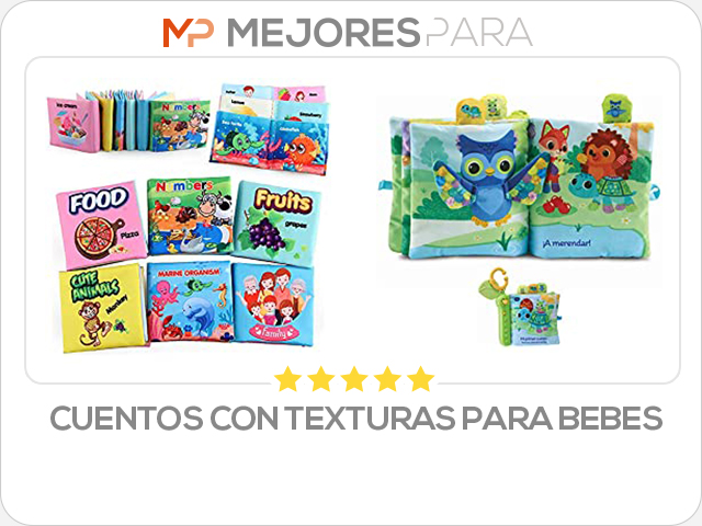 cuentos con texturas para bebes