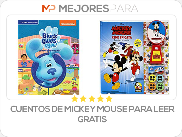 cuentos de mickey mouse para leer gratis