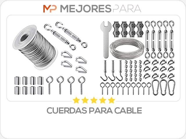 cuerdas para cable