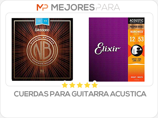 cuerdas para guitarra acustica