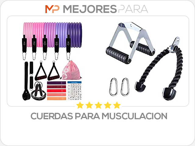 cuerdas para musculacion