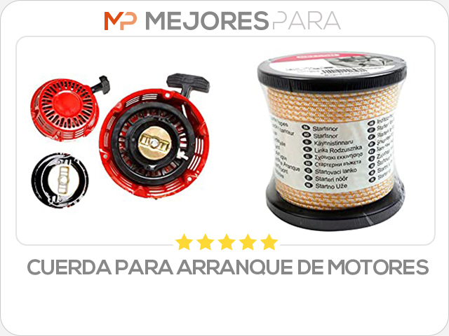 cuerda para arranque de motores