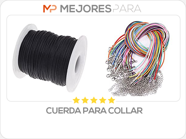 cuerda para collar