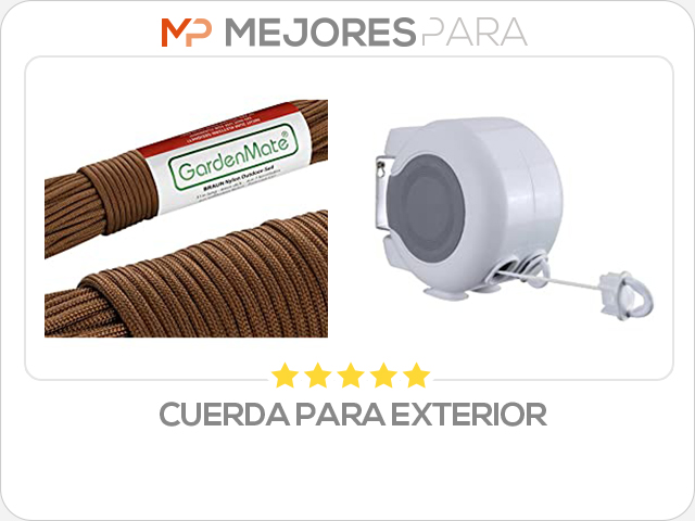 cuerda para exterior