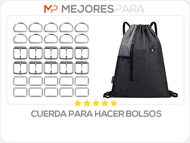 cuerda para hacer bolsos