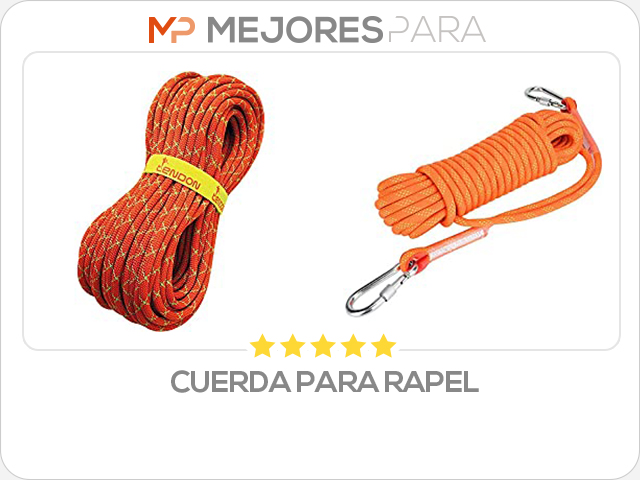 cuerda para rapel