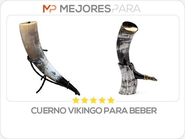 cuerno vikingo para beber