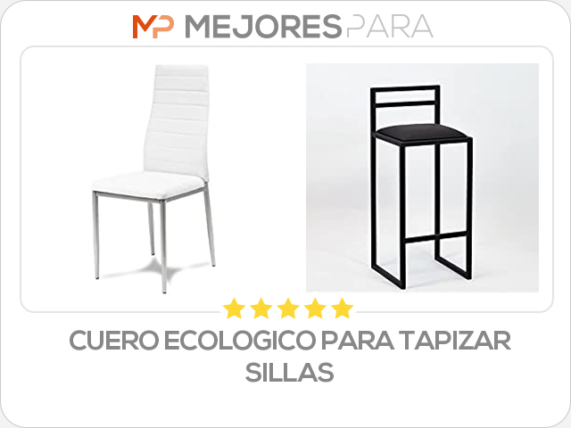 cuero ecologico para tapizar sillas